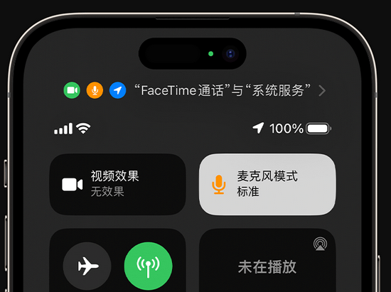 囊谦苹果授权维修网点分享iPhone在通话时让你的声音更清晰 