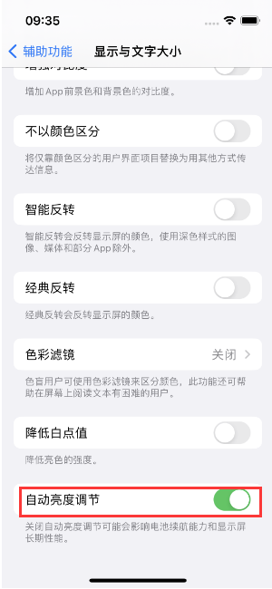 囊谦苹果15维修店分享iPhone 15 Pro系列屏幕亮度 