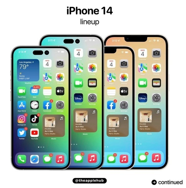 囊谦苹果14维修分享iPhone 14全家福 