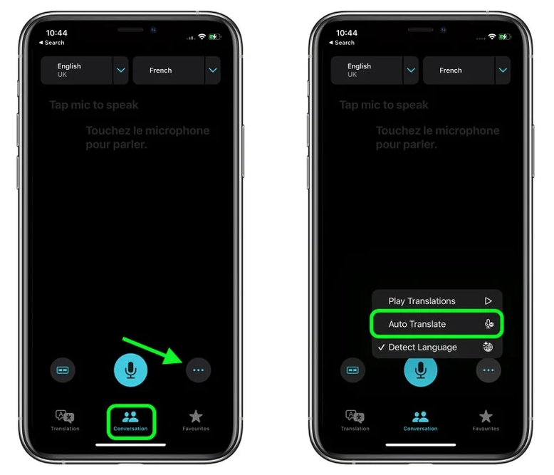 囊谦苹果手机维修分享iOS 15 “翻译” App 新改进 